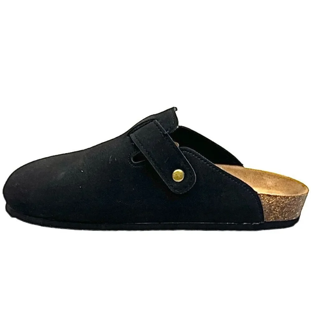 Nautica Boston Clog Black Slip-On Casual Shoes Men’s Size 7M